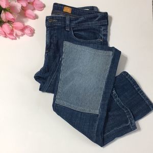 Pilcro Letterpress Knee Patch Jeans